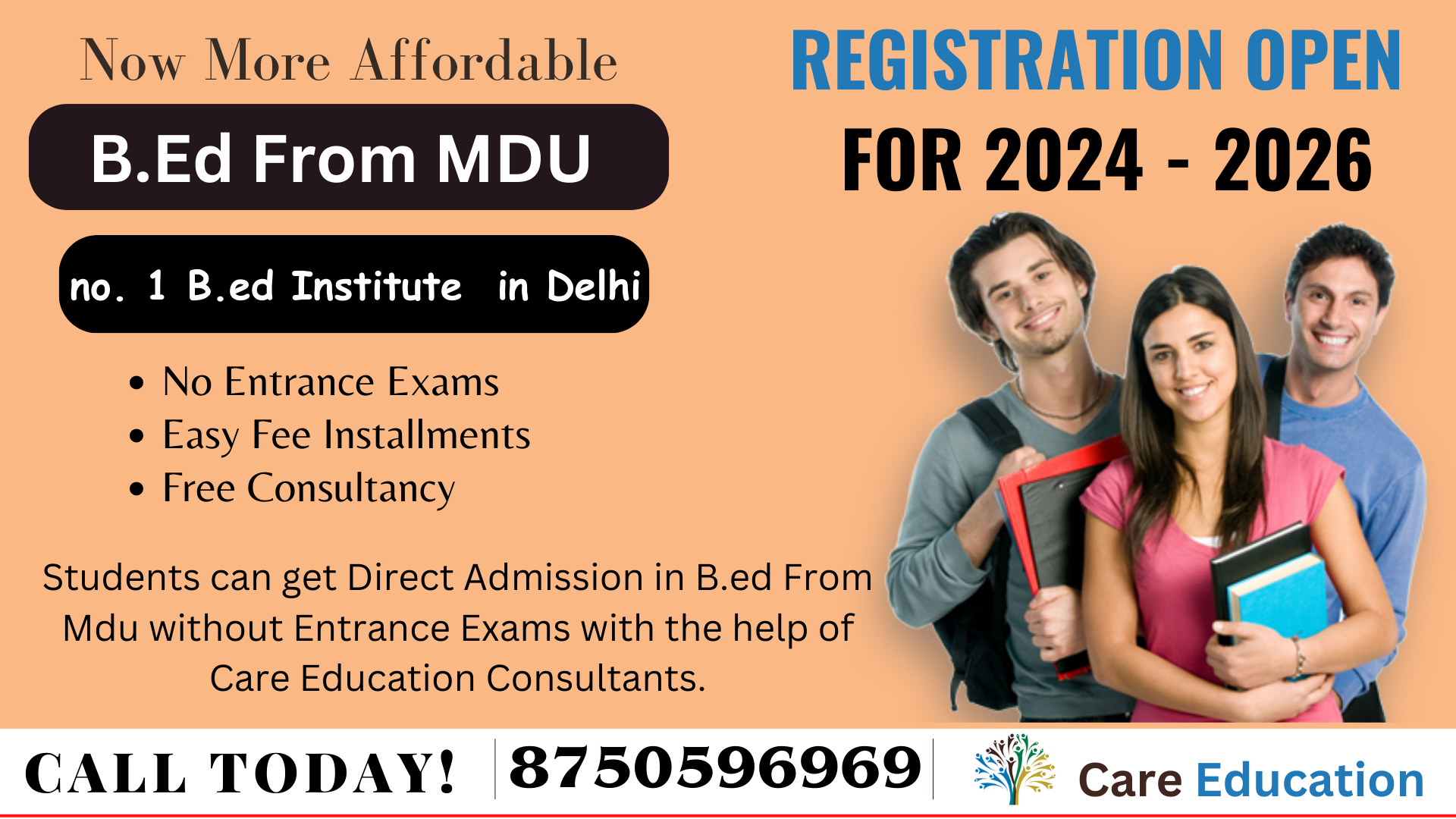 B.Ed Admission from MDU 2024